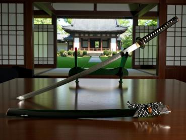 Preview: Yamamoto - Bushidō Katana mit 18-mal gefalteter Tamahagane Klinge